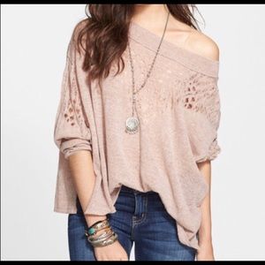 Tan Free People Pull Over